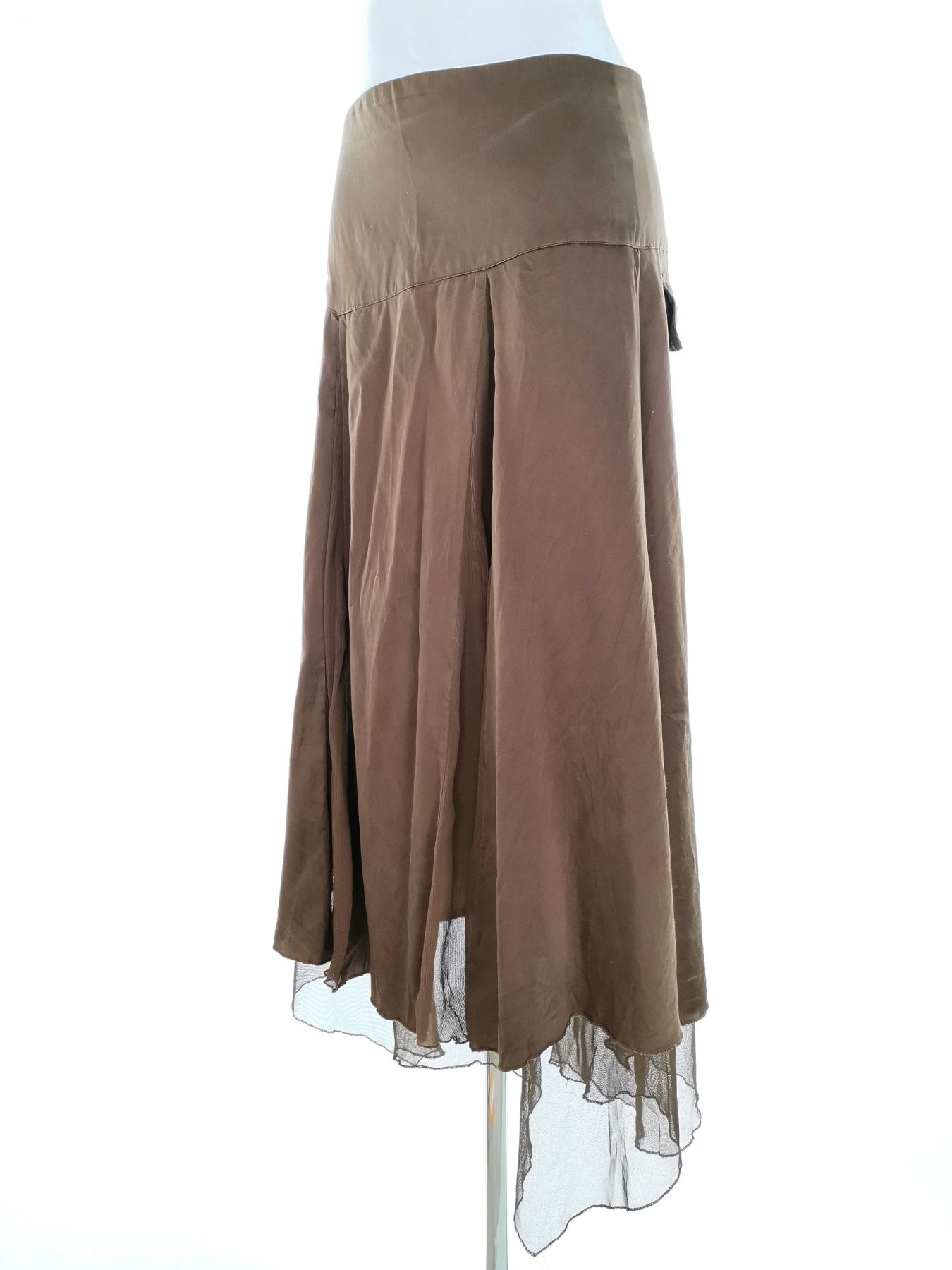 Promod Size 38/40 Color Brązowy Spódnica Maxi Długa