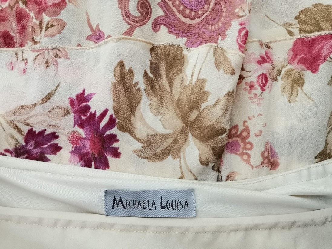 Michaela Louisa London Size 16 (44) Color Kremowy Spódnica Maxi Długa Fabric Wiskoza 100%