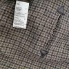 Gerard Darel Size 44 Color Brązowy Krata Spódnica Maxi Długa Fabric Wełna