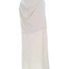 ANIMALE Size 2 (36) Color Kremowy Spódnica Maxi Długa Fabric Len