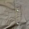 J.Crew Size L Color Khaki Kołnierz Męska Koszula Casual Długi rękaw Fabric Bawełna 100%