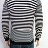 BZR Size L Color Czarny Męski Sweter Rozpinany Długi rękaw Fabric Bawełna