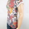 River island Size XXS Męski T-Shirt Krótki rękaw Fabric Bawełna 100%