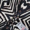 Wallis Size M Color Czarny Geometryczny Okrągły dekolt Tunika Bluzka Bezrękawnik Fabric Wiskoza