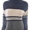 B Vintage Size XL Color Szary Golf Sweter Długi rękaw Fabric Akryl 100% Dzianina waflowa