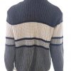 B Vintage Size XL Color Szary Golf Sweter Długi rękaw Fabric Akryl 100% Dzianina waflowa