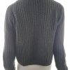 Only Size L Pół golf Sweter Długi rękaw Gruba dzianina