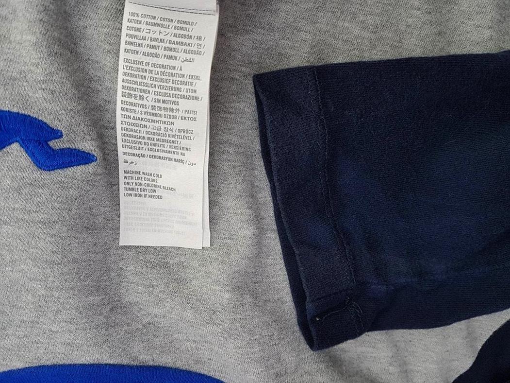 Hollister Size M Okrągły dekolt Tunika Bluzka Rękaw 3/4