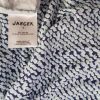 Jaeger Size S Color Niebieski Okrągły dekolt Sweter Rękaw 3/4 Fabric Wiskoza