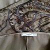 Mango Size one size Color Khaki W serek Żakiet Otwarty Długi rękaw Fabric Wiskoza 100%