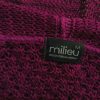 Milieu Size M Color Purpurowy W serek Długi Otwarty Kardigan Rękaw 3/4 Otwarta dzianina