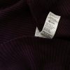 Marks&spencer Size 10 (38) Color Purpurowy W serek Długi Otwarty Kardigan Długi rękaw Fabric Bawełna Cienka dzianina