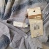 Cream Size XL Color Niebieski W serek Długi Zapinany Kardigan Płaszcz Długi rękaw Fabric Akryl Cienka dzianina