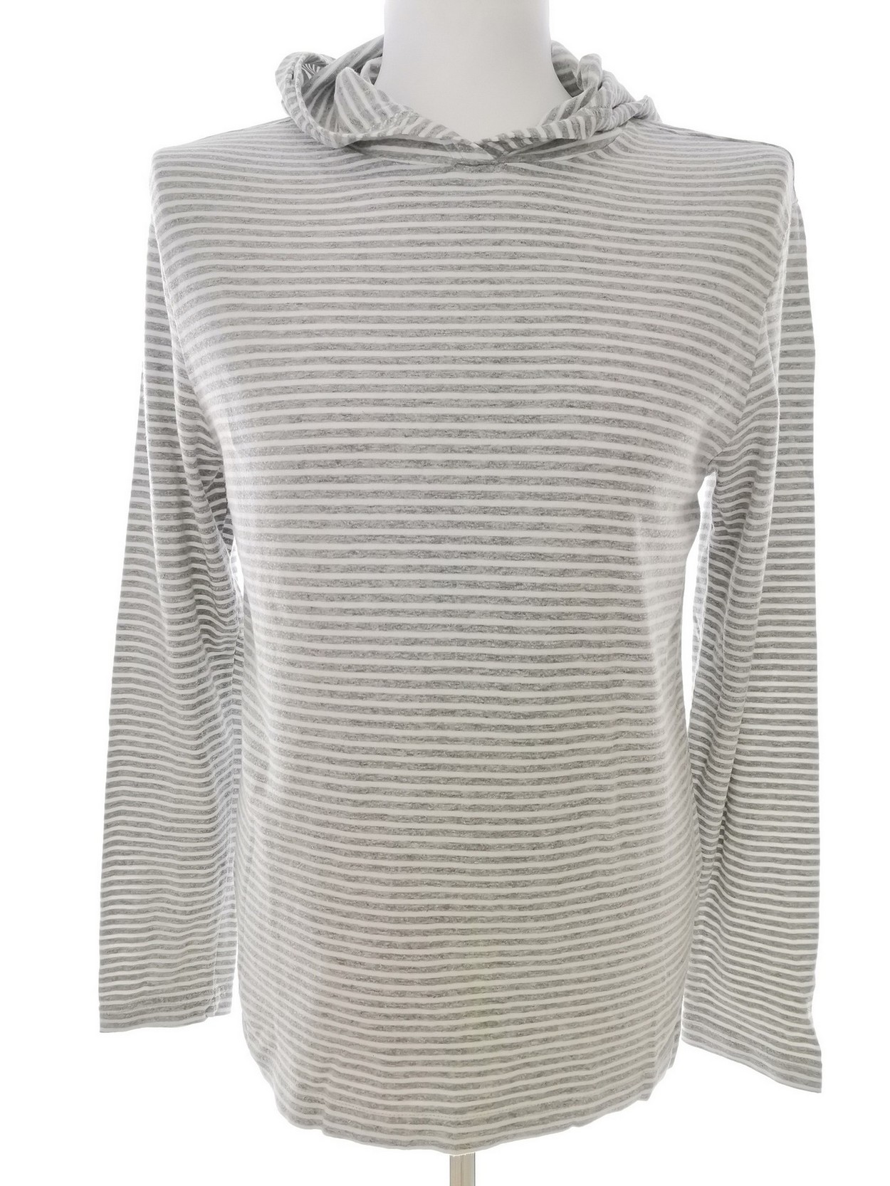 Gap Size S Color Szary Pasy Męski Sweter Długi rękaw Fabric Bawełna 100%