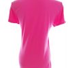 Hollister Size L Color Różowy Crew Neck T-Shirt Krótki rękaw Fabric Bawełna