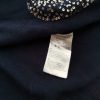 Saint tropez Size M Color Granatowy W łódkę Sweter Długi rękaw Fabric Wiskoza Cienka dzianina