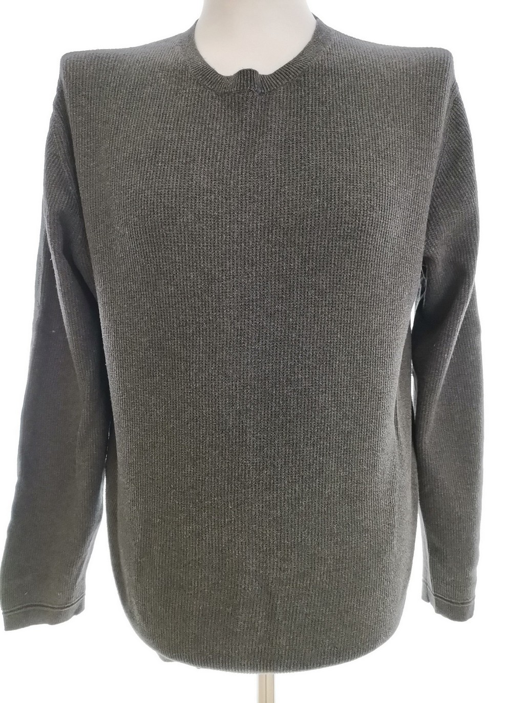 Gap Size M Color Szary Męski Sweter Długi rękaw Fabric Bawełna 100%