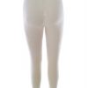 Ilse Jacobsen Size M Color Kremowy Legginsy Fabric Wiskoza