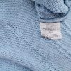 Skovhuus Size M Color Niebieski Pół golf Sweter Długi rękaw Fabric Bawełna Cienka dzianina