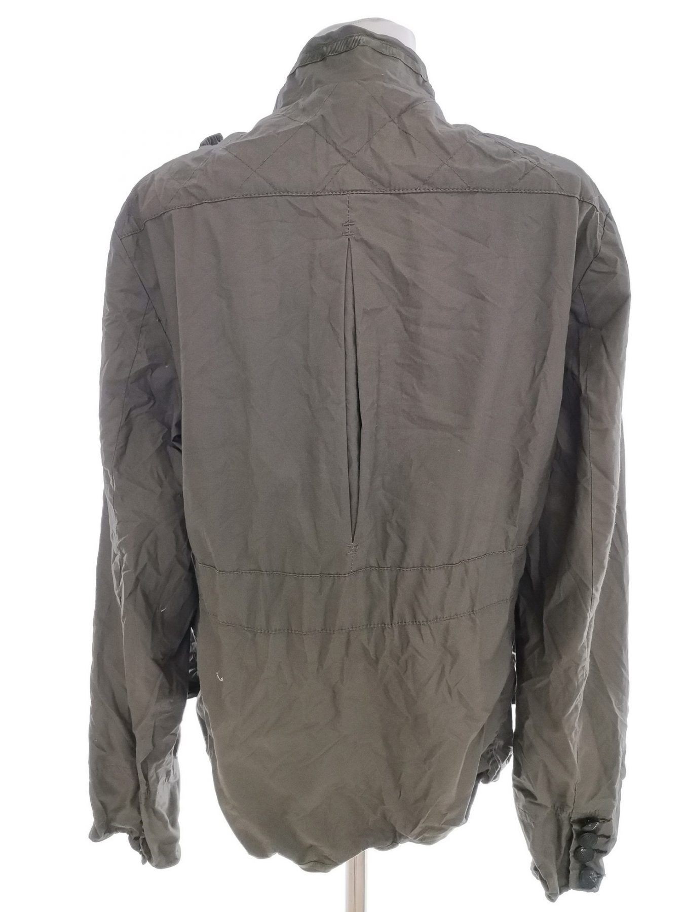 River island Size M Color Khaki Kurtka Długi rękaw Fabric Bawełna 100%