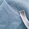 Savida Size M Color Niebieski Golf Sweter Rękaw 3/4 Fabric Akryl Cienka dzianina