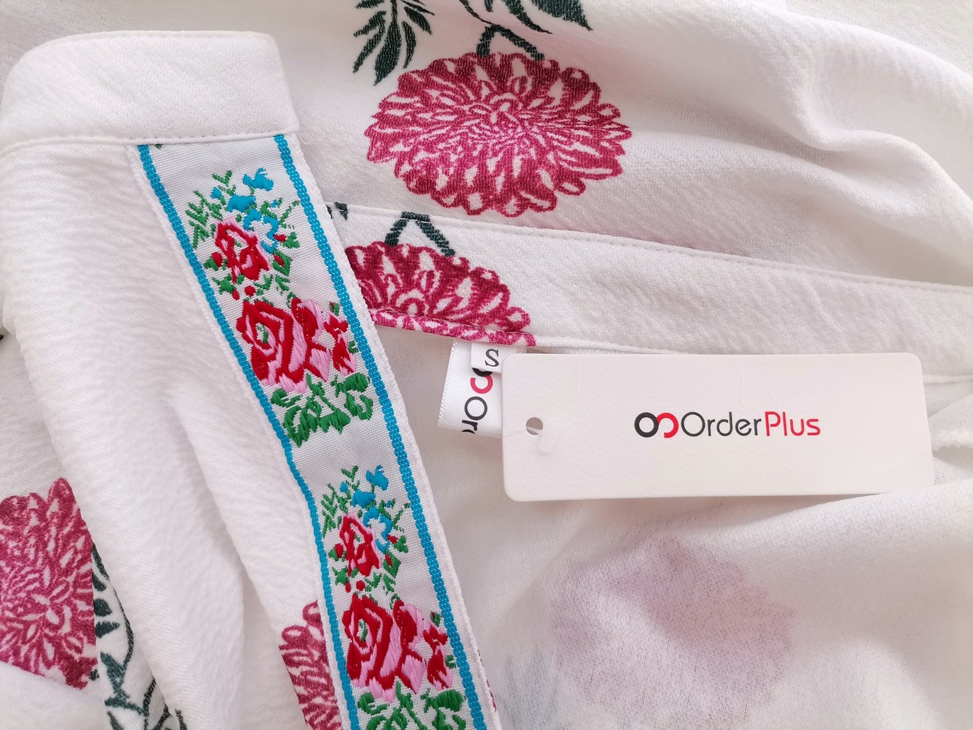 OC Order Plus Size S Color Biały W serek Długi Otwarty Kardigan Długi rękaw Cienka dzianina