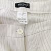 Floyd by Smith Size M Color Kremowy Pasy Spodnie Eleganckie