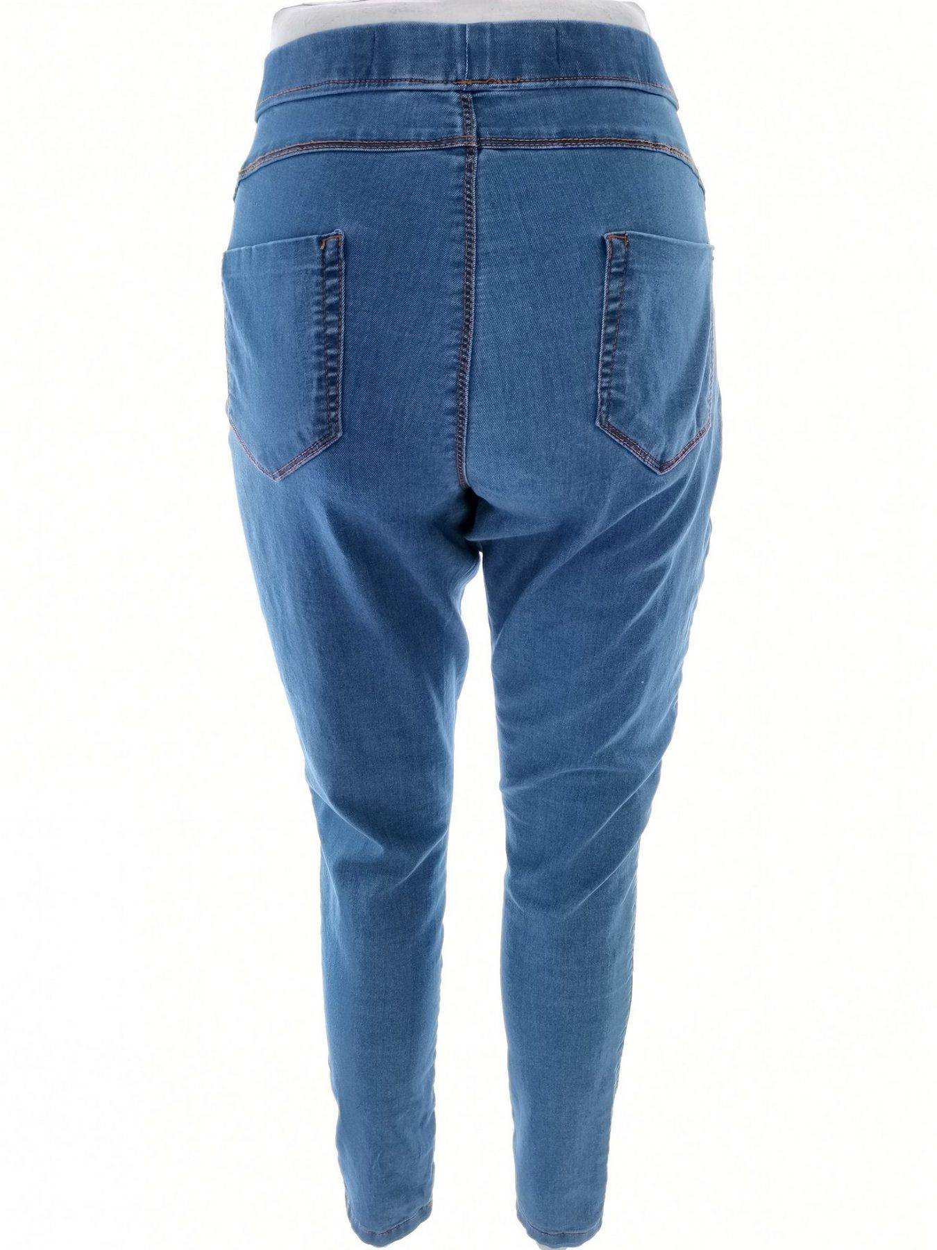 Denim Co. Size 14 (42) Color Niebieski Legginsy Fabric Bawełna