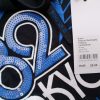 B.WEIJ Size M Color Czarny Crew Neck T-Shirt Krótki rękaw Fabric Bawełna 100%