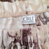 JORLI Size 48 Color Beżowy Spodnie Casual Fabric Len 100%