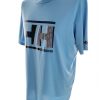 HELLY HANSEN Size XL Color Niebieski Męski T-Shirt Krótki rękaw