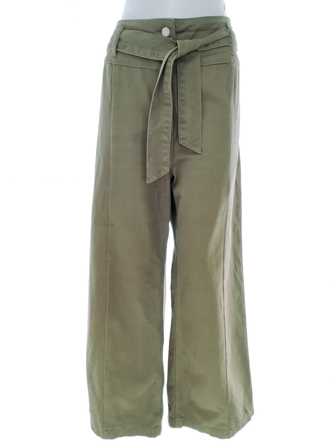 Next Size 16 (44) Color Khaki Spodnie Casual Fabric Bawełna 100%