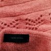 Vero moda Size S Color Różowy W serek Peleryna Kardigan Długi rękaw Otwarta dzianina