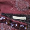 MUNTHE PLUS SIMONSEN Size 38 Color Purpurowy Pasy Spodnie Alladynki Fabric Bawełna 100%