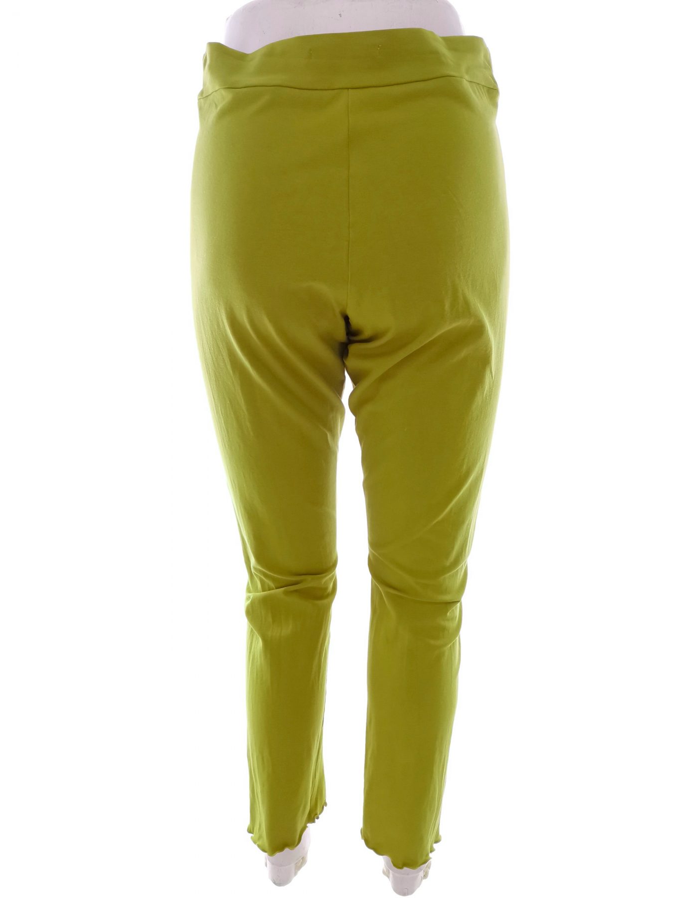 Mais Il est Ou le Soleil Size L Color Seledynowy Legginsy Fabric Bawełna