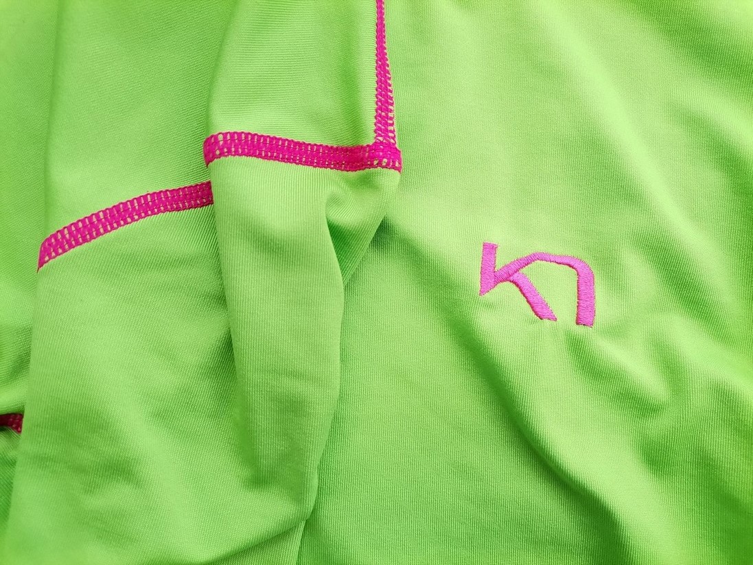 Kari Traa Size M Color Zielony Crew Neck T-Shirt Krótki rękaw