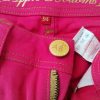 Apple Bottoms Size 5/6 (34/36) Color Różowy Spodnie Casual Fabric Bawełna