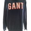 Gant Size M Color Granatowy Męski Sweter Długi rękaw Fabric Bawełna 100%