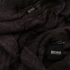 Hugo Boss Size M Color Brązowy Golf Sweter Długi rękaw Fabric Schurwolle Cienka dzianina