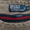 Polo Ralph Lauren Size XL Color Szary Pasy Męski Sweter Długi rękaw Fabric Bawełna 100%