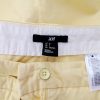 H&m Size 34 Color Żółty Szorty Fabric Bawełna 100%