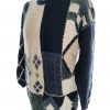 Skovhuus Size L Color Granatowy Męski Sweter Długi rękaw Fabric Wełna