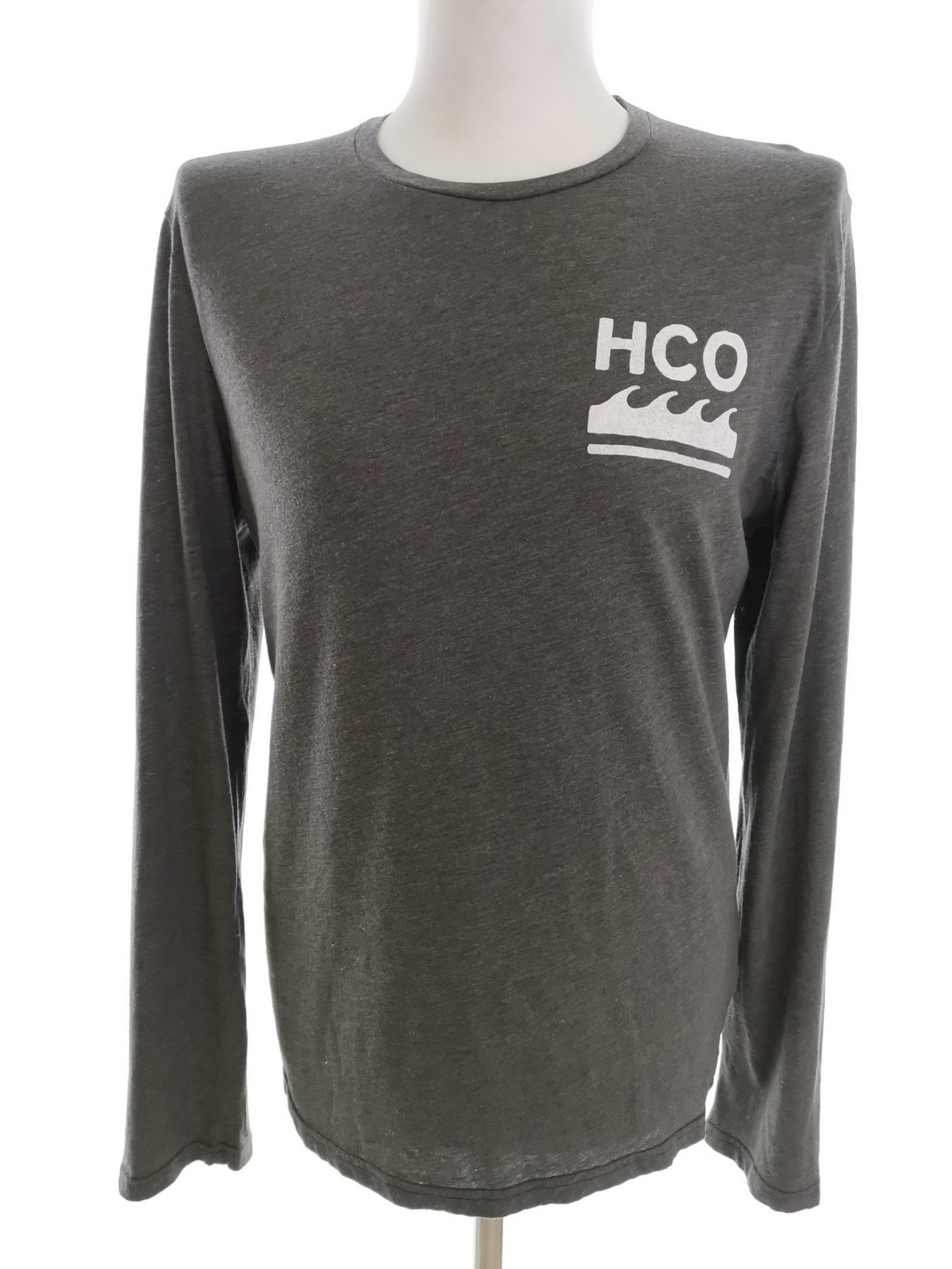 Hollister Size M Color Szary Męski Sweter Długi rękaw Fabric Bawełna