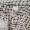 Vintage Size 18 (46) Color Szary Krata Spodnie Casual