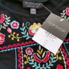 Topshop Size 36 Color Czarny Kombinezon Spodnium Bezrękawnik Fabric Bawełna 100%