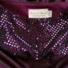 Charlotte Halton Size 12 (38) Color Purpurowy Odkryte Ramiona Suknia Balowa Sukienka Wieczorowa Bezrękawnik Długa