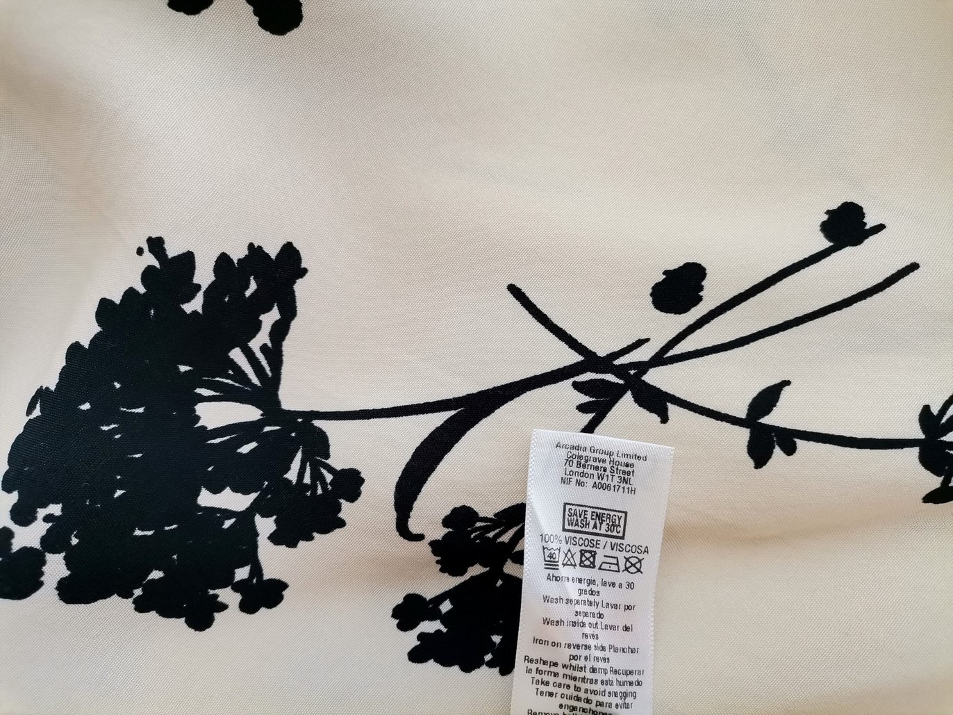 Wallis Size 14 (42) Color Kremowy Okrągły dekolt Sukienka Prosta Bezrękawnik Midi Fabric Wiskoza 100%