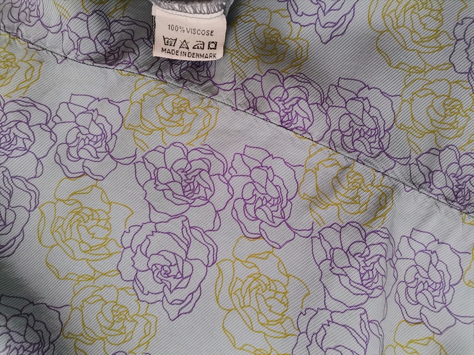 Milieu Size S Color Szary Dekolt U Sukienka Prosta Bezrękawnik Do Kolan Fabric Wiskoza 100%