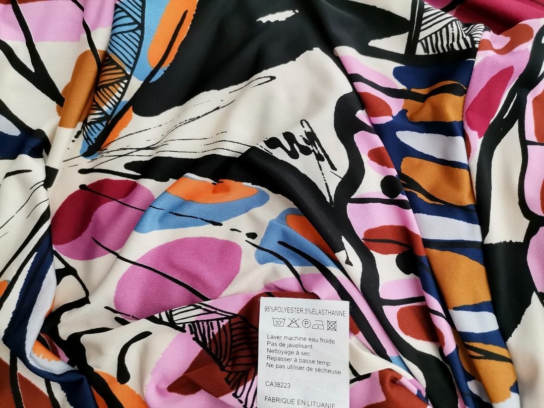 Ilse Jacobsen Size L Color Różowy W serek Sukienka Trapezowa Bezrękawnik Midi