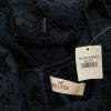 Hollister Size 1 (36) Color Granatowy Okrągły dekolt Sukienka Bodycon Krótki rękaw Krótka Fabric Bawełna